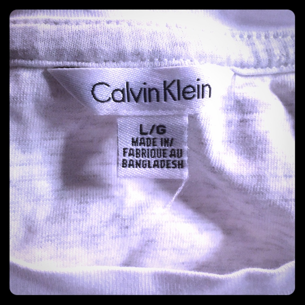 calvin klein short sleeve t shirt